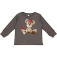 thumbnail image 3 of Inktastic Baseball Teddy Bear Boys Long Sleeve Toddler T-Shirt, 3 of 5