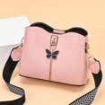 thumbnail image 4 of 100Fens Women Soft Washed Leather Shoulder Bag Multi-Zip Spacious Large Capacity Handbag For Daily Use Travel Work Shopping Necessity, 4 of 10