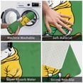 thumbnail image 3 of Rateoe Cool Skateboarding Bulldog Pattern Flannel Door Mat Indoor Outdoor Entrance, Waterproof All-Weather Doormat,Fade Resistant, Low Profile Entryway Mat 16x24in, 3 of 7