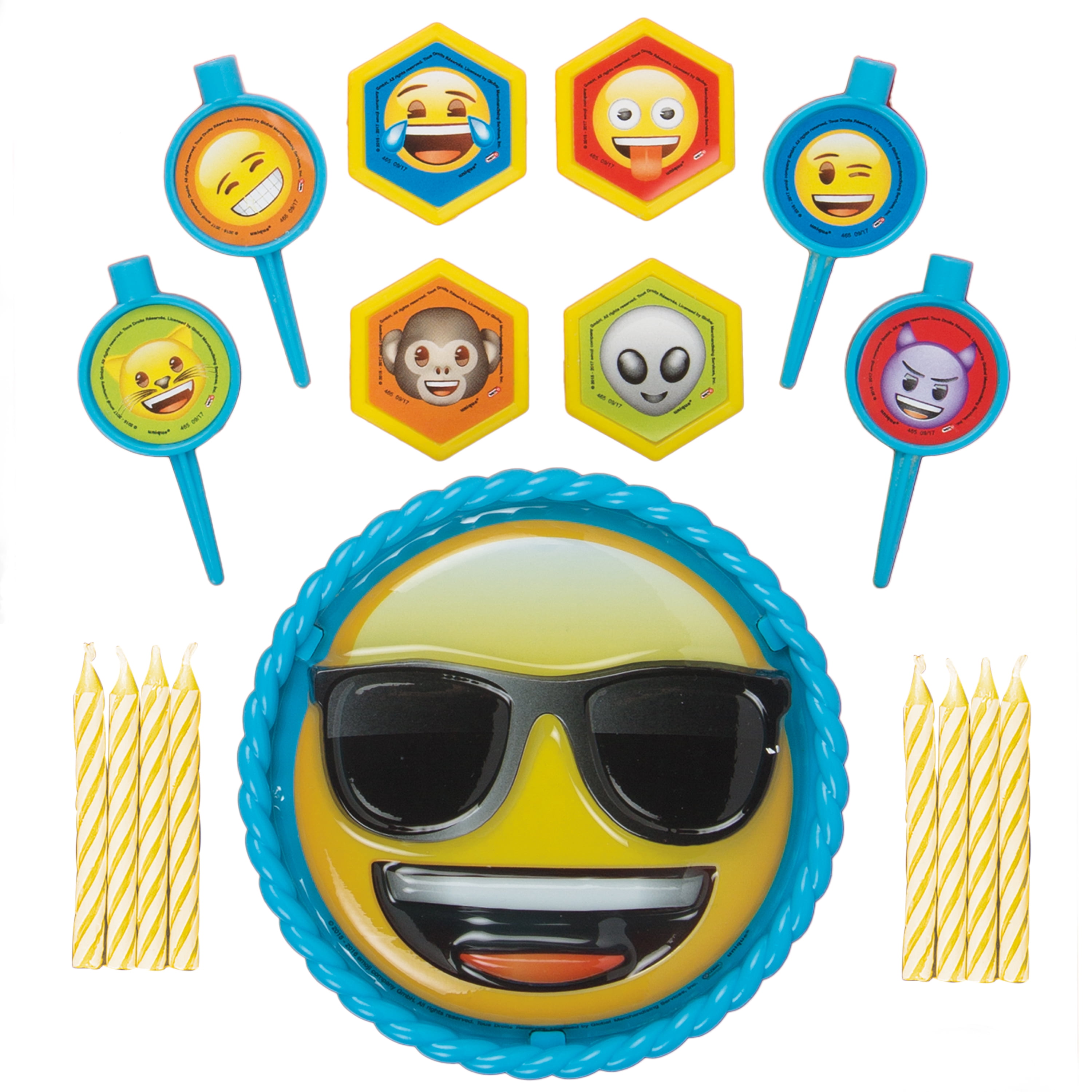 Emoji Cake Decorating Kit, 17pc