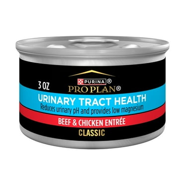 Purina Pro Plan Urinary Tract Health, Beef and Chicken Entree, Wet Cat Food, 12 Count, 3 oz. Cans
