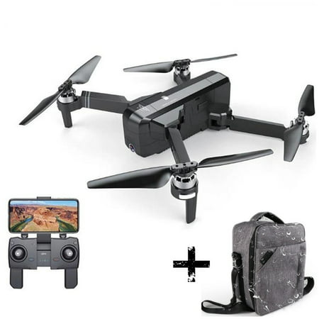 SJRC F11 GPS 5G Wifi FPV With 1080P Camera 25mins Flight Time Brushless Selfie RC Drone Quadcopter - Black One Battery 1080P With Storage