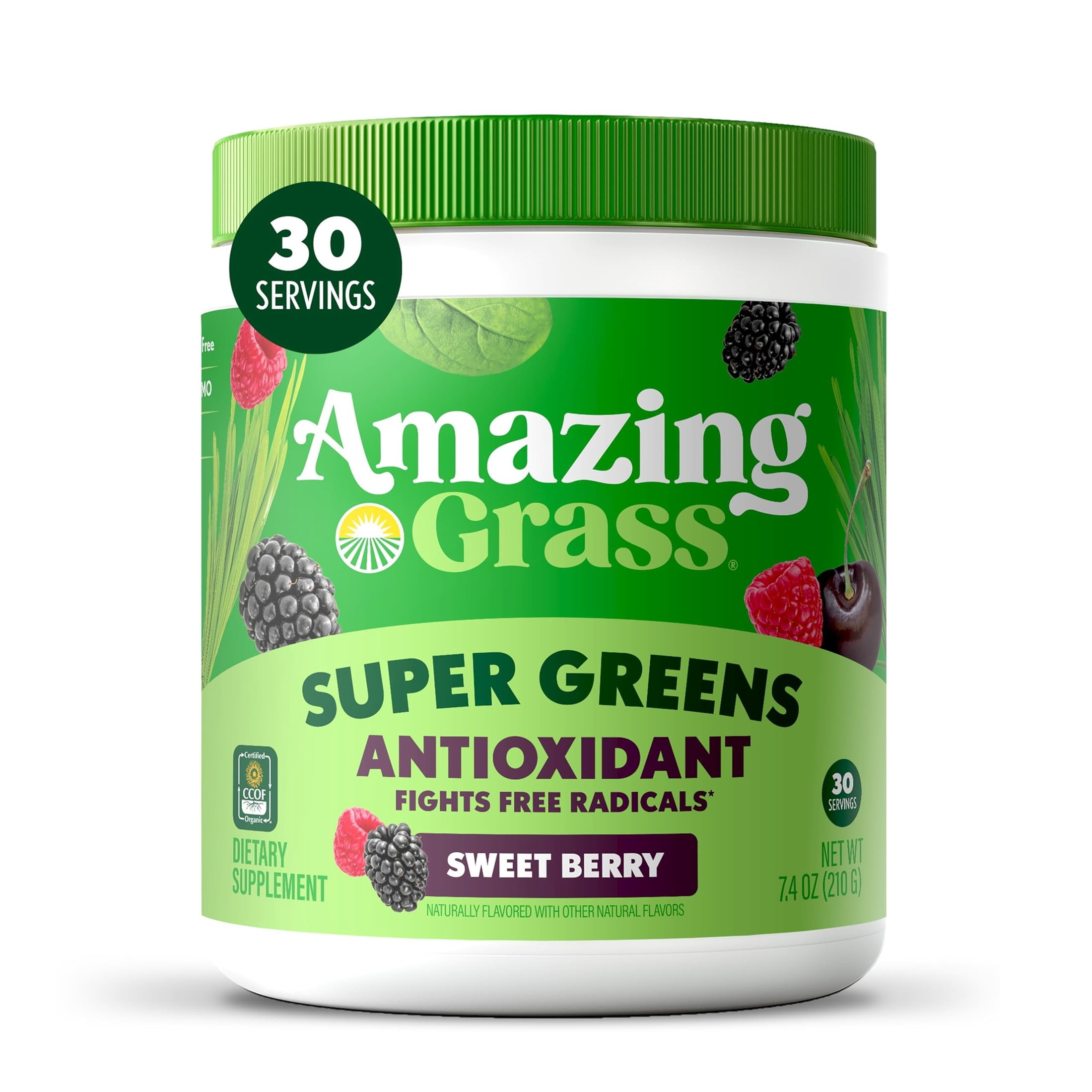 Bloom Nutrition Greens & Superfoods Powder, Citrus Flavor