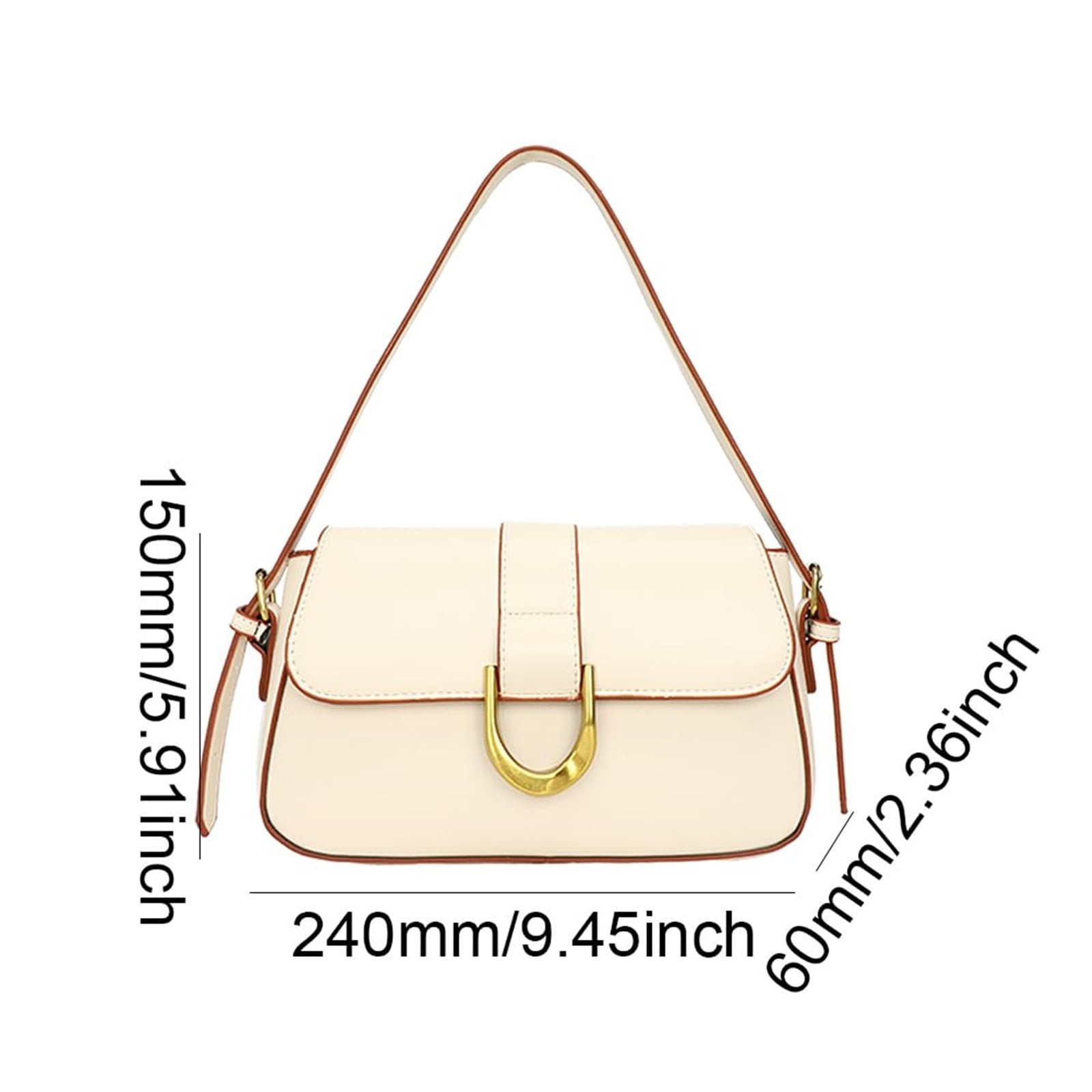 Jierger Small Shoulder Bag Purse for Women Handbag Clutch Purse Classic Retro Crossbody Bag Satchel for Women Shoulder Purses and Handbags for Men Women Outdoor Travel Work