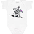 thumbnail image 3 of Inktastic Schnauzer with Heart Boys or Girls Baby Bodysuit, 3 of 5