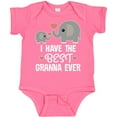 thumbnail image 3 of Inktastic Best Granna Ever Grandchild Boys or Girls Baby Bodysuit, 3 of 5