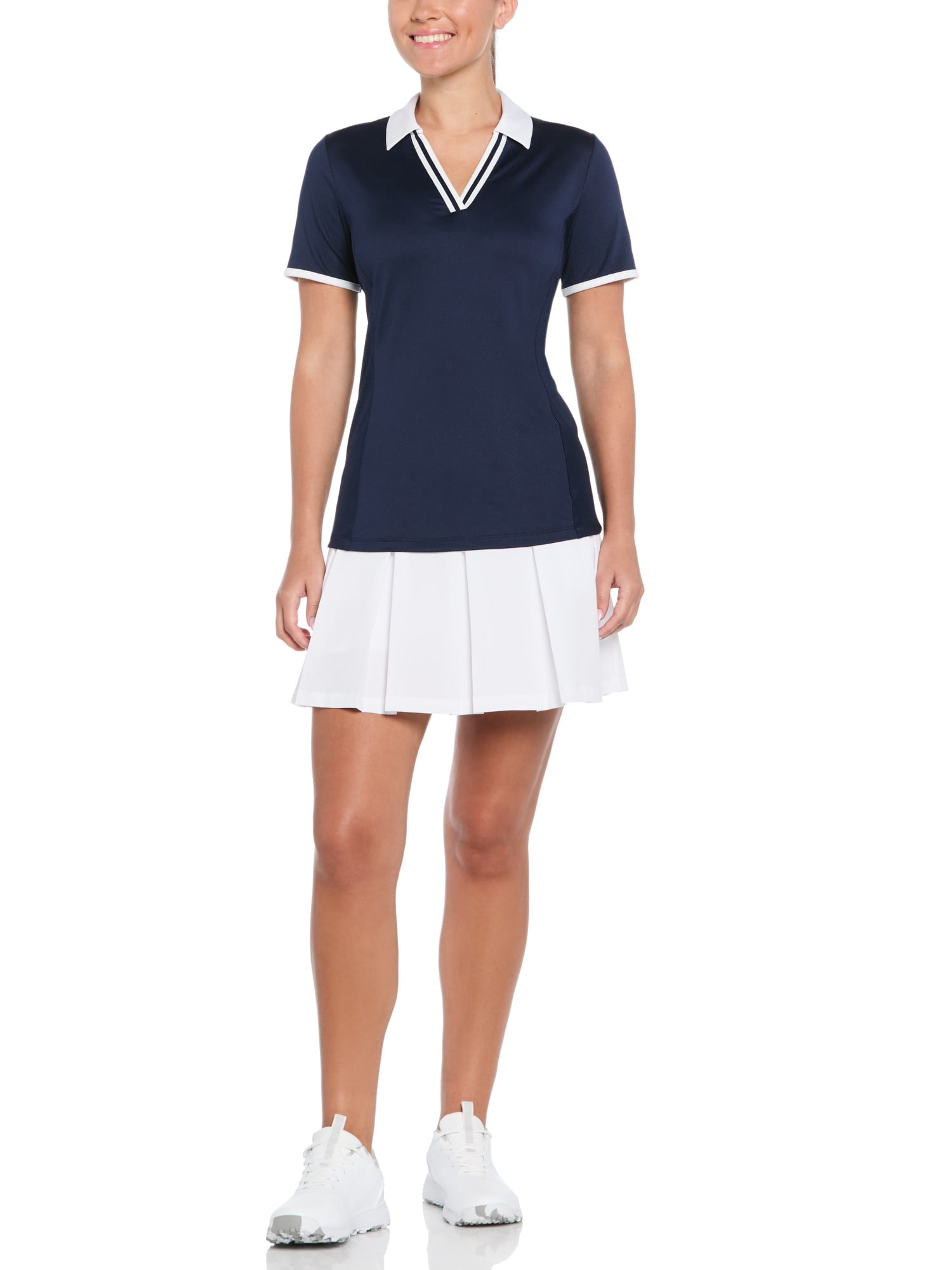Ben Hogan Women's Performance 16-Inch Box Pleat Solid Golf Skort, Sizes XS-XXXL