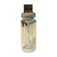thumbnail image 1 of Luz nocturna USB con control táctil | Lámpara LED de botella de vidrio para mesita de noche, coche y decoración del hogar | Luz blanca cálida ajustable, mini luz ambiental portátil para estudiantes, 1 of 2