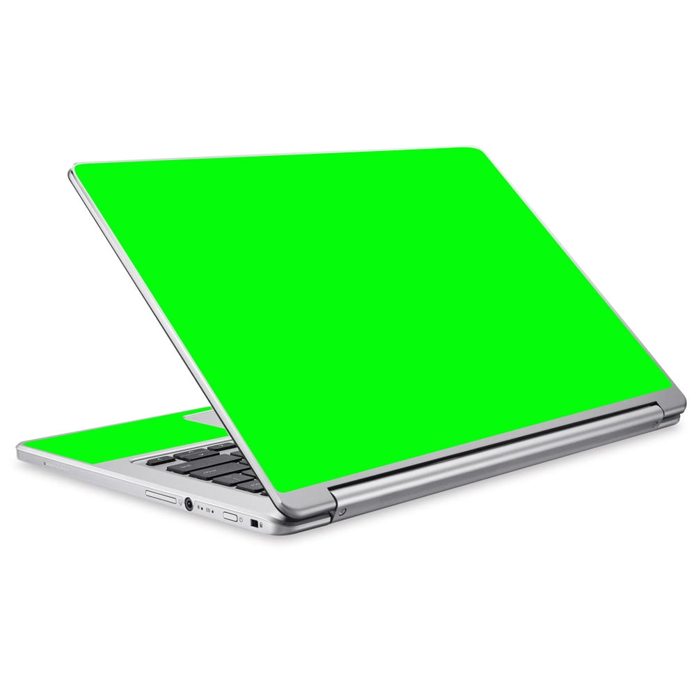 Skins Decals For Acer Chromebook R13 Laptop Vinyl Wrap / Bright Green