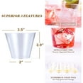 thumbnail image 3 of JOLLY CHEF Disposable Clear Plastic Cups, 9 oz, 200 Pack, 3 of 8