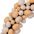 thumbnail image 2 of 24" Orange/Ivory Easter Eggs Wreath, 2 of 2