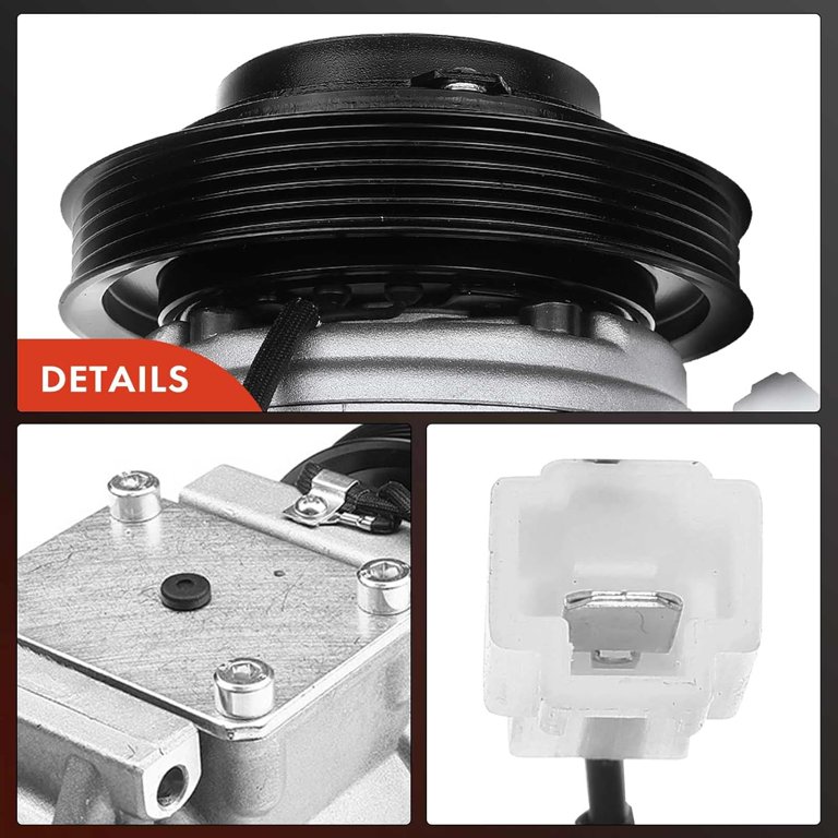 A-Premium AC Compressor With Clutch – Compatible With Acura TL, RL, Legend (10PA20C Type)