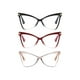 thumbnail image 1 of wonima44 ICARA 3 Pairs Butterfly Frame Reading Glasses for Women,Computer Blue Light Blocking Anti UV Readers with Spring Hinge, 1 of 1