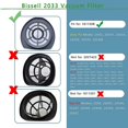 thumbnail image 4 of Vacuum Filter&foam Filter For Bissell Lightweight Bagless Vacuum, 4 of 5