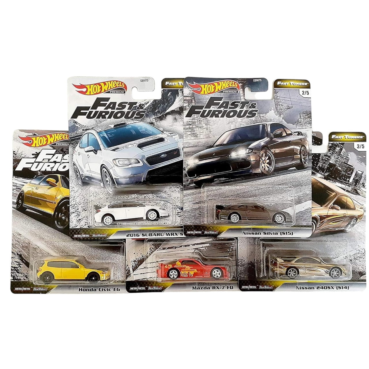 Hot Wheels Fast & Furious Fast Tuners Premium Set - Walmart.com