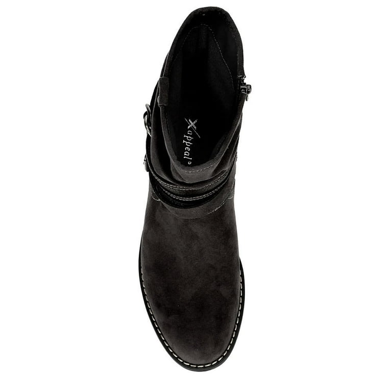 Xappeal black booties sale