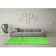 thumbnail image 3 of Ahgly Company Indoor Round Abstract Green Modern Area Rugs, 6' Round, 3 of 4