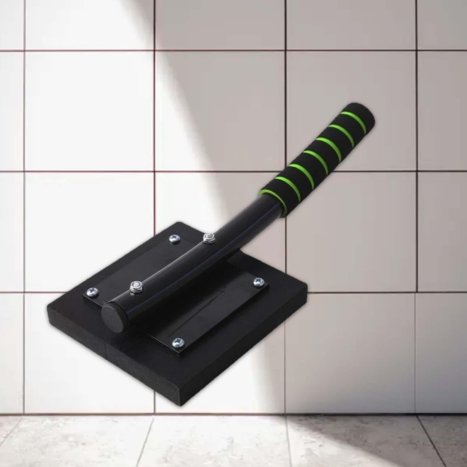 TISHITA Rubber Clapper Flooring Tool Tile Clapper for Wood Flat Ceramic Tiles Comfortable Grip Durable Tile Paving Tool Rubber Hammer S