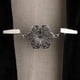 thumbnail image 3 of Broche de cuello para suéter, blusa o camisa con forma de flor vintage Plata, 3 of 9