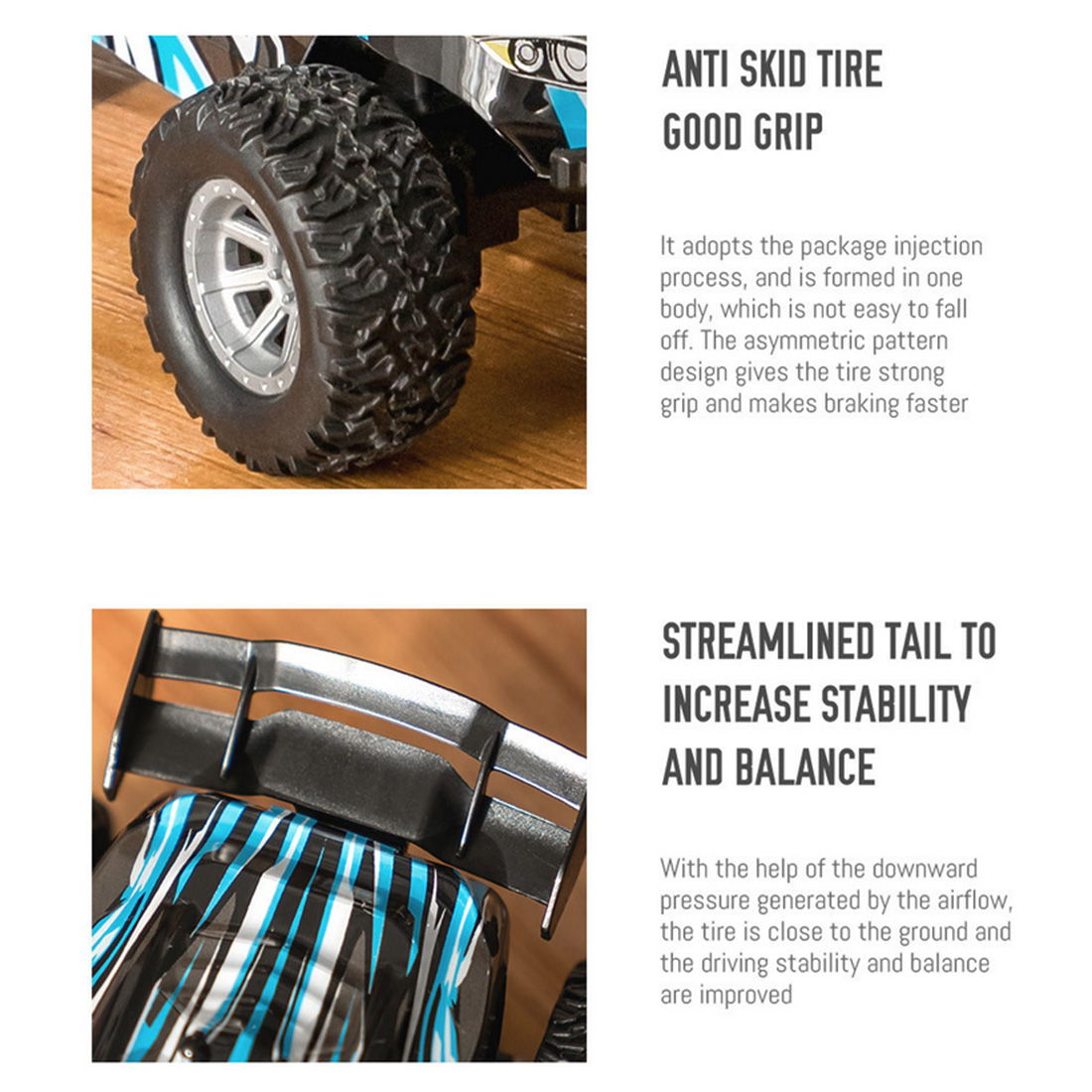 1/32 Mini Electric RC Drift Off-Road Car Model, 2.4G 20KM/H HighSpeed Racing Crawler Vehicle (RTR Version)