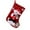 S - D, variant on MOUDUO Home Ornament 12 Pack 15 Inches Red and White Christmas Stockings Hanging Ornaments White with Gold Trim Christmas Stockings for Family Christmas Holiday Decorations Home Decor