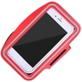 thumbnail image 2 of Moyic Funda deportiva para brazalete, soporte para teléfono de 6,3 pulgadas para mujer, hombre, en la mano, bolsos para teléfono inteligente, Teléfono y Comunicación Rojo, 2 of 8