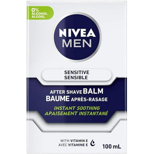 NIVEA MEN Sensitive Skin After Shave Balm, 100 mL