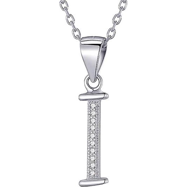 Collar colgante de mujer CHAO plata 925 rodiada con circonitas blancas 45 cm