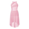 thumbnail image 3 of RUNQHUI Robe de Ballet Sans Manches pour Filles avec Strass Brillants Justaucorps Moderne Contemporain Costume de Bal Rose 10, 3 of 7
