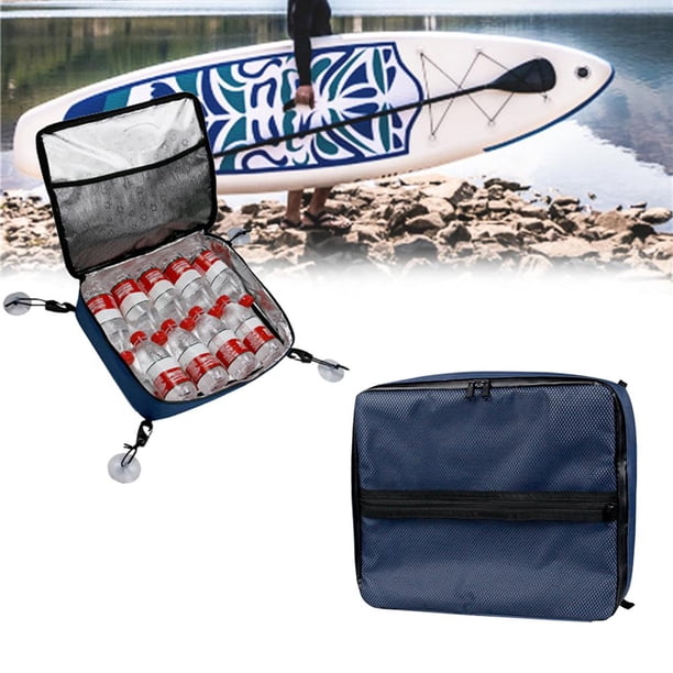 Almacenamiento De Cubierta Con Ventosa Fija, Bolsa De Aleta De Tabla De Surf De Cubierta De Tela Oxford, Bolsa Enfriadora De Cubierta Con Cremallera Doble Methold HA046112-01