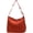 Orange, variant on Kukuzhu Quilted Tote Bag for Women Padding Down Hobo Bag Casual Large Shoulder Bag