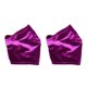 thumbnail image 3 of Paquete de 2 cubrezapatos para pole dance, cubiertas de terciopelo resistentes a los arañazos con Rosa Roja M, 3 of 9