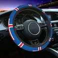 thumbnail image 6 of 15 Inch Elastic Steering Wheel Cover Iceland Flag Steering Wheel Cover Universal Neoprene Steering Wheel Covers Protector, 6 of 6