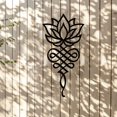thumbnail image 6 of Kids Wall Stickers,Flower Wall Decor – Black Metal Yoga Wall Art With Design Home Décor Sculpture For Meditation Living Room Bedroom, 6 of 9