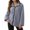 C-Grey330, variant on DHFJKG Womens Fuzzy Zip Up Jacket Loose Fit Long Sleeve Turndown Collar Casual Coat Warm Loungewear Top With Pockets For Fall Winter Versatile Outerwear