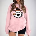 thumbnail image 1 of Amzcrzy Chandails en Molleton pour Femmes Halloween Chandail en Molleton Mode Imprimé Ample Manches Longues Blouse Col Rond Chandails en Molleton Sans Capuche Chandails en Molleton pour Femmes Chandails en Molleton et Chandails à Capuchon TG, 1 of 4