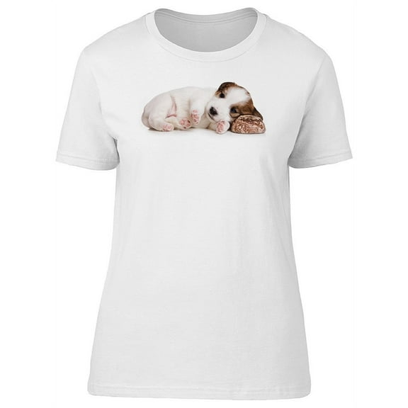 Cute Jack Russel Terrier Puppy T-Shirt Women -Image by Shutterstock, Female XX-Large