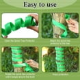 thumbnail image 4 of SUTENGDA 4 Pcs Plastic Spiral Tree Guard  2 Size Tree Wraps to Protect Bark  Tree Bark Wraps to Protect Bark from Animals and Lawn Mowers, 4 of 6