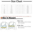 thumbnail image 3 of Qingpeng Wireless Bra for Women Soft Comfortable Bra Full Coverage Plus Size Non-Padded Flower Print Bra, 3 of 3