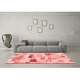 thumbnail image 3 of Ahgly Company Indoor Rectangle Abstract Red Modern Area Rugs, 5' x 7', 3 of 4