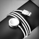 thumbnail image 5 of Cargador de reloj, cable de carga de reloj, cargador portátil inalámbrico magnético certificado por MFi, cable de carga compatible con Apple Watch Series SE 6 5 4 3 2 1 Adepaton WMZL-407, 5 of 6