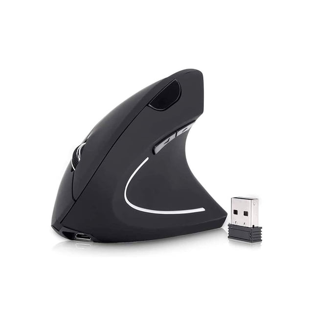 Mouse Vertical Inalámbrico Recargable MYRVA