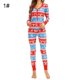 thumbnail image 1 of Conjuntos de pijamas de Navidad para mujer, conjuntos de pantalones superiores, longitud completa, manga Regular, cuello en V, conjuntos suaves con estampado en caliente, ropa de dormir, 1 of 4