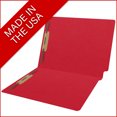 thumbnail image 6 of 20 pt Super Heavy Duty Color Folders, Full Cut End Tab, Letter Size, 2 Fasteners in Pos #1 & #3, Red (Box of 40), 6 of 9