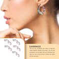 thumbnail image 4 of stanreset 10 Pcs Clips d'Oreilles Convertisseurs Accessoires Boucles d'Oreilles Fait Main à la Mode Boucles d'Oreilles à Clipser Type15, 4 of 6