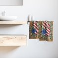 thumbnail image 6 of Fall Blue Pumpkin Hand Towels Set of 2 Autumn Harvest Bathroom Towel Soft Absorbent Kitchen Hotel Spa Gym Towel Thanksgiving Decor Gifts, 6 of 6