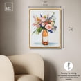 thumbnail image 4 of Bottled Bouquet Canvas Print Fashion Art by Art Remedy, Gold Frame, 20 x 24, 4 of 6