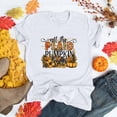 thumbnail image 2 of Camiseta de manga corta con estampado de acción de gracias para mujer Fridja zx2558, 2 of 6
