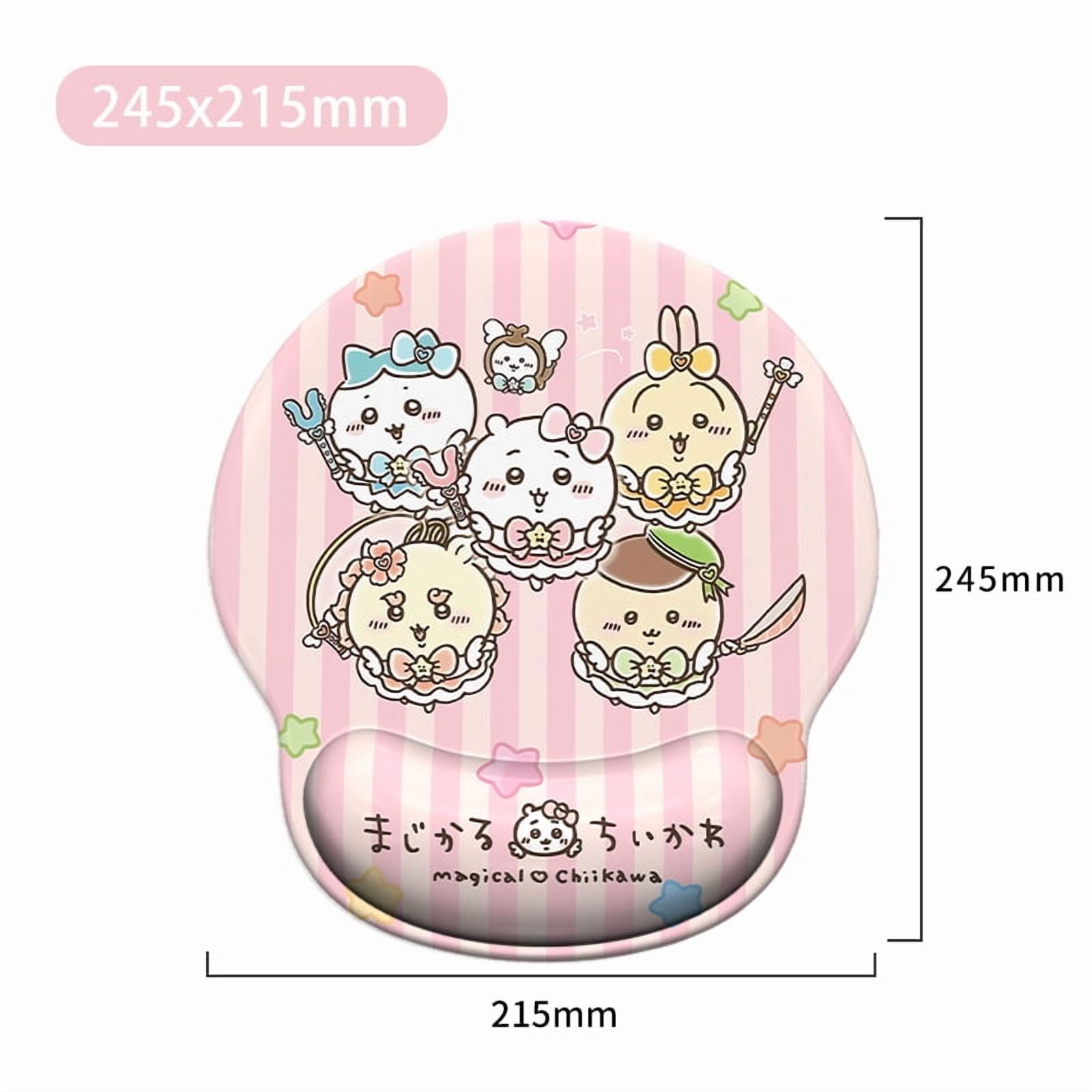 New Style Kawaii Chiikawa Hachiware Usagi Wrist Support Mouse Pad Cute Cartoon Keyboard Mouse Pad Work Game