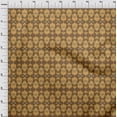 thumbnail image 4 of oneOone Cotton Flex Brown Fabric Ikat Sewing Craft Projects Fabric Prints By Yard 40 Inch Wide, 4 of 4